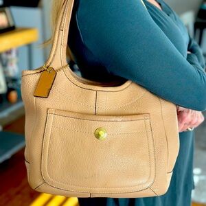 Coach Tan Shoulder Bag